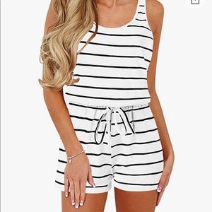 Sleeveless romper